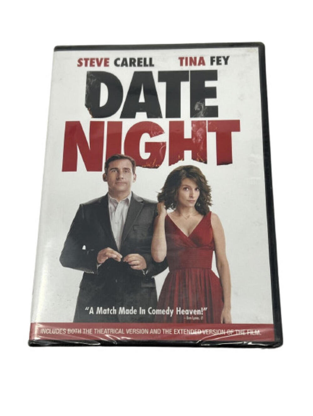 Date Night - Steve Carell Tina Fey DVD Comedy New Extended Version